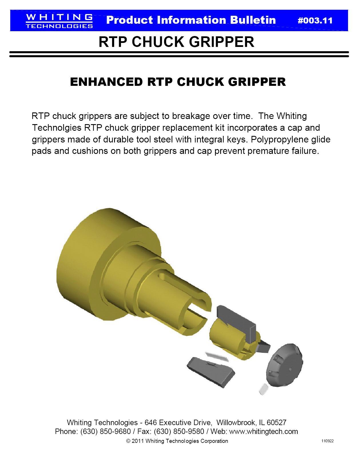 RTP Chuck Gripper